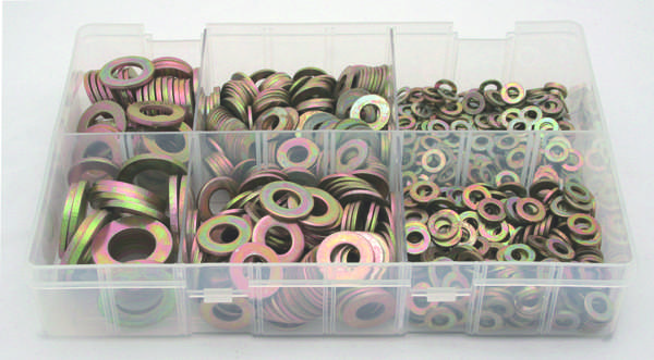 A01580 Assorted Boxes / Packs   Flat Washers Table 3 Imperial  
