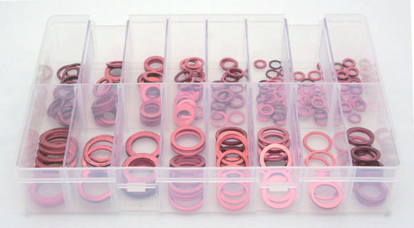 A01640 Assorted Boxes / Packs   Copper Sealing Washers Metric  