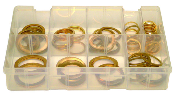 A01670 Assorted Boxes / Packs   Copper Seal Washers Met Large  