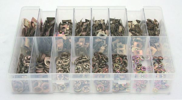 A01840 Assorted Boxes / Packs   Flat Clips  