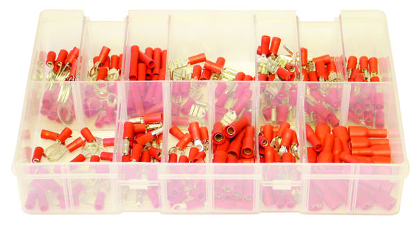 A02255 Assorted Boxes / Packs   Insulated Terminals - Red  