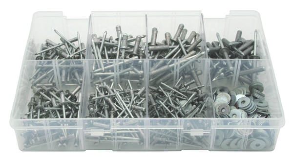 A02780 Assorted Boxes / Packs   Rivets + Washers  