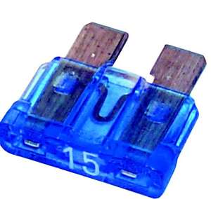 B10255 Electrical Fuse  ATO Blade Fuses 15 amp Blue  