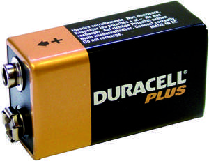 B10637 Electrical Battery  DURACELL Alkaline 9V 9v  