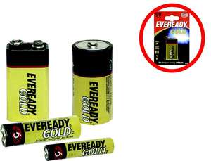 B10685 Electrical Battery  EVEREADY Gold Alkaline 9V  