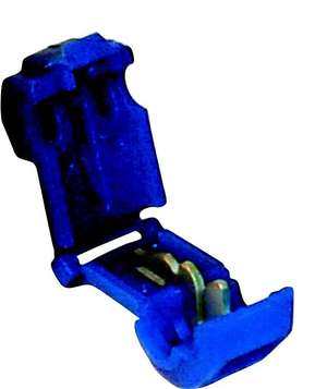 B13920 Electrical Connectors  T-Taps 1.0mm to 2.0mm Blue  2mm 1mm 