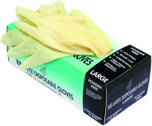 C23315 Workshop Personal Protective Equipment  Powder FREE Latex - Small   
