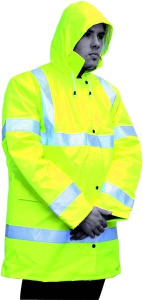 C25210 Workshop Personal Protective Equipment  Reflective Yellow Jacket - M   