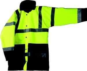 C25250 Workshop Personal Protective Equipment  Two Tone Reflective Jacket - L class 4   