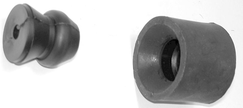 Door Holder (Rubber). Pair, Male and Female