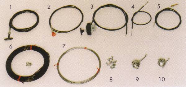 QT8185 Miscellaneous Throttle Cables and Levers  50 foor Reel Outer Cable (Including Ferrules) 