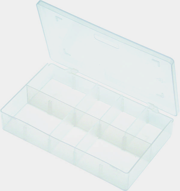 A01020 Assorted Boxes / Packs   MINI Empty boxes with 8 Dividers  