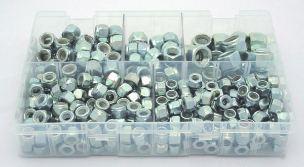 A01450 Assorted Boxes / Packs   Nylon Locking Nuts unf  