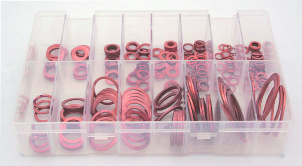 A01540 Assorted Boxes / Packs   Copper Sealing Washers Imp  
