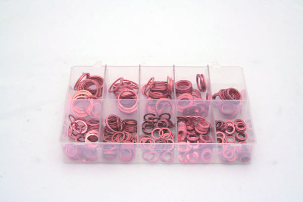 A01665 Assorted Boxes / Packs   Copper Compression Washers Metric  