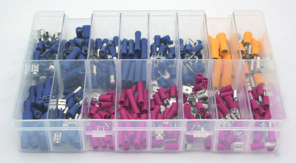 A02250 Assorted Boxes / Packs   Insulated Terminals - push on  