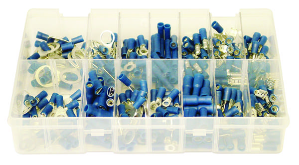 A02256 Assorted Boxes / Packs   Insulated Terminals - Blue  