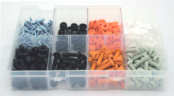 A02400 Assorted Boxes / Packs   No. Plate Fasteners  
