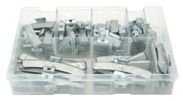 A02902 Assorted Boxes / Packs   Wheel Weights - Alloy Wheel  