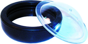 B10461 Electrical Miscellaneous  Rep Domed Lens + Rubber Seal  