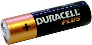 B10635 Electrical Battery  DURACELL Alkaline AA 1.5v  