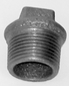 MC/1.25/11 Malleable Iron Fittings Hollow Plugs  Hollow Plug 1 1/4
