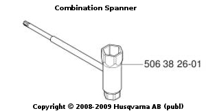 506 38 26-01 K750   Combinatation Spanner 