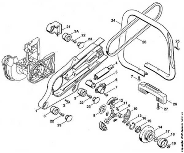 TS400 Stihl Cut Off Saw Workshop Service & Illustrated Parts List Manual TS 400 
